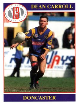 1991 Merlin Rugby League #139 Dean Carroll Front